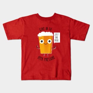 Beer Pressure Kids T-Shirt